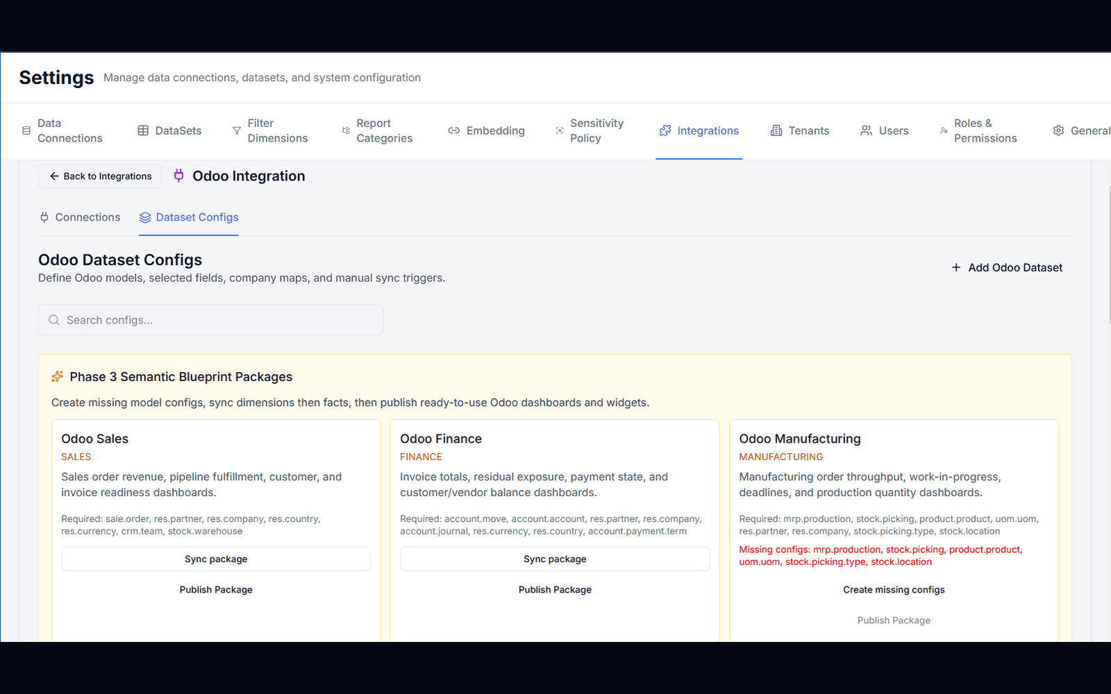 Bring Odoo data into your reports